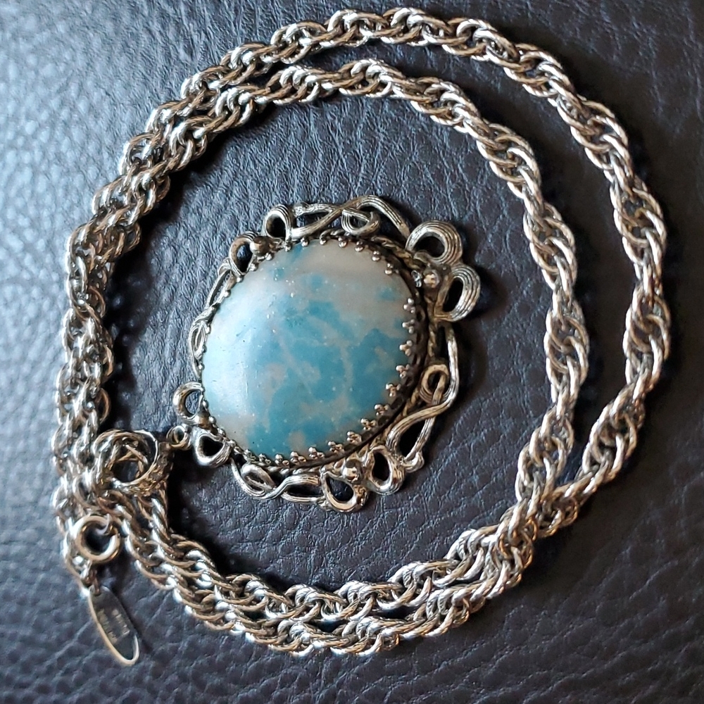 VTG Whiting & Davis necklace